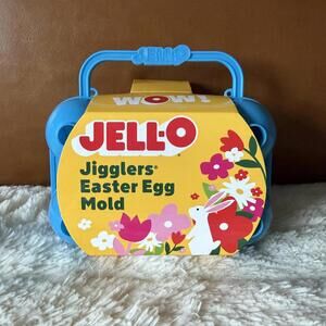 Jello Jigglers Easter Egg Mold in Light Blue NEW